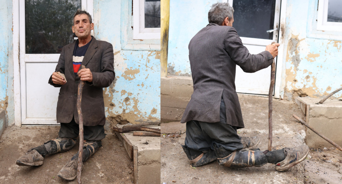 Bolnav și bătrân, Ioan are nevoie de sprijinul nostru