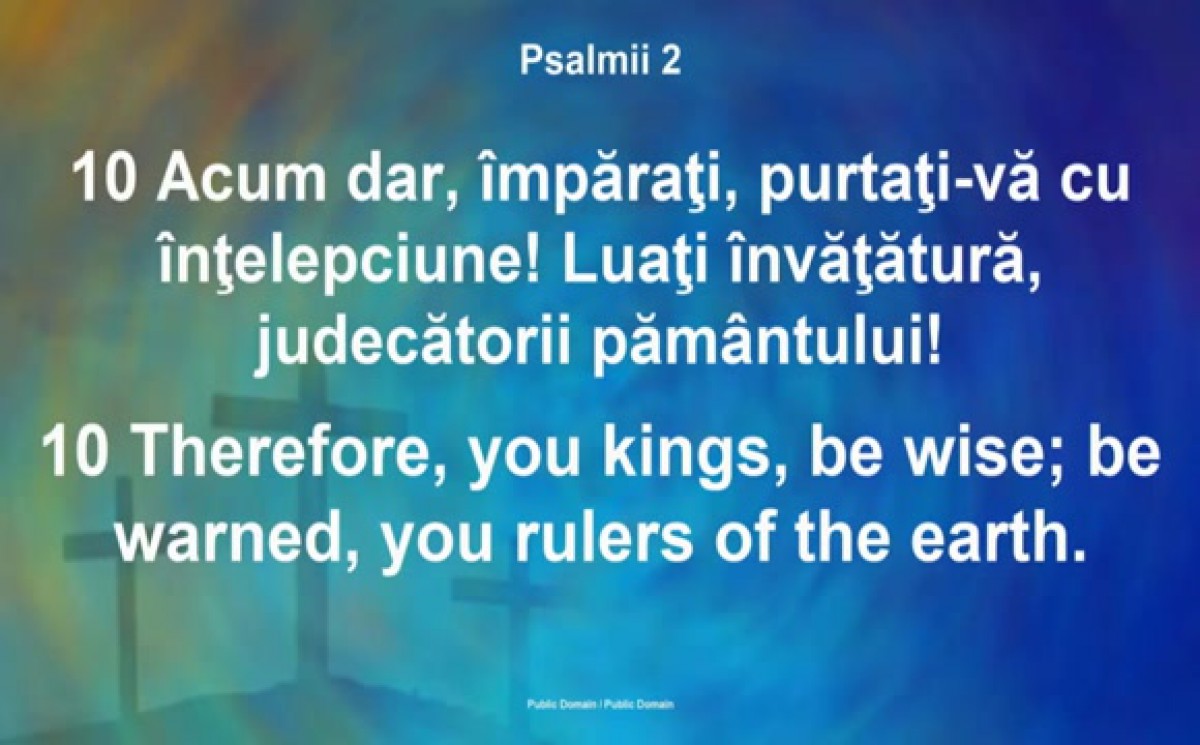 Psalmul 2 - Pentru ce se întarâtă neamurile