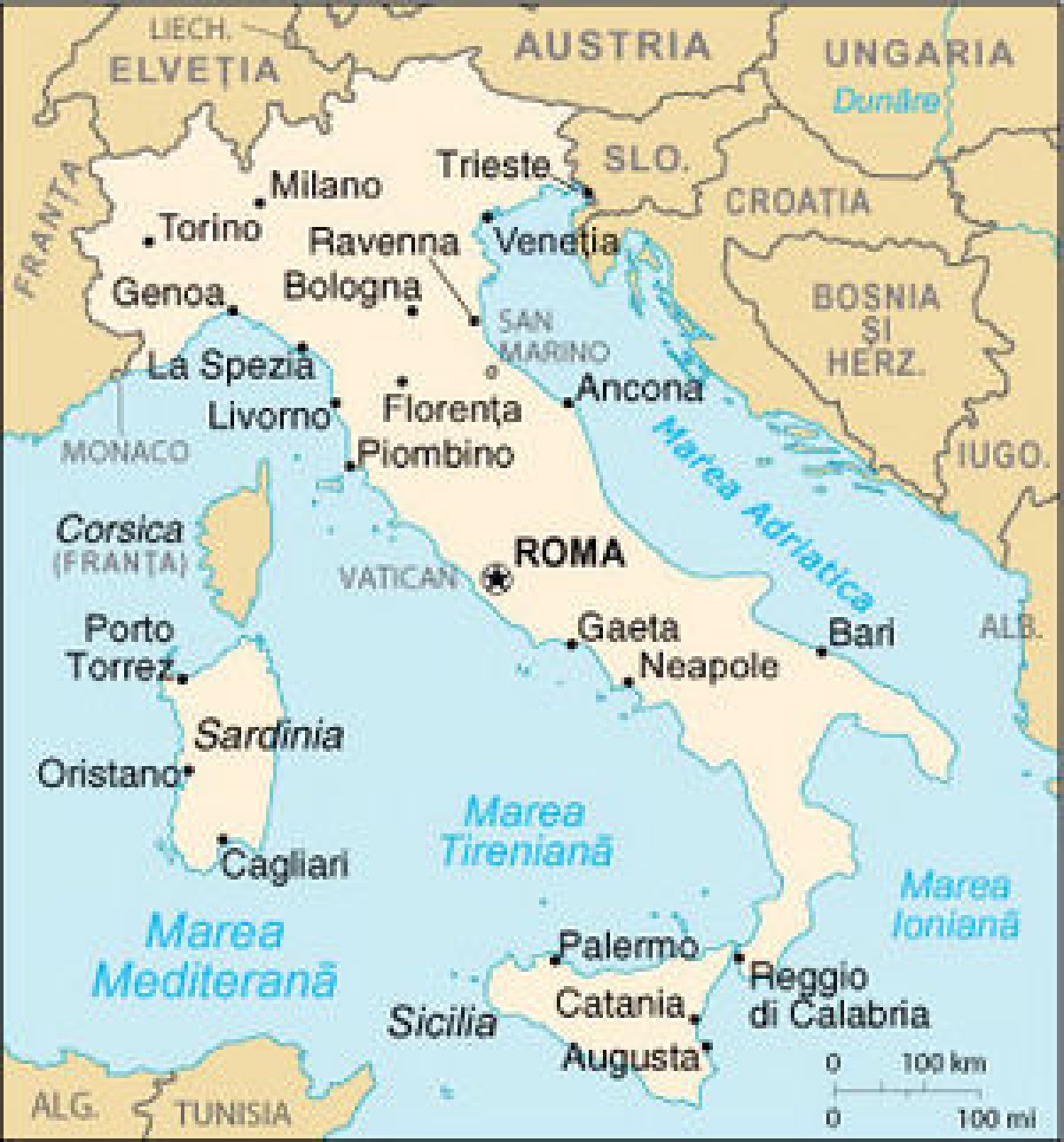 Slujbe pe plaja din Italia