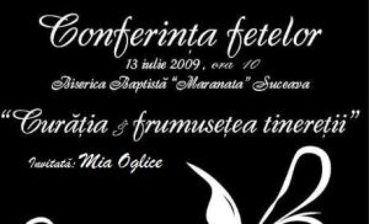 Conferinta Tinerelor Fete - Suceava