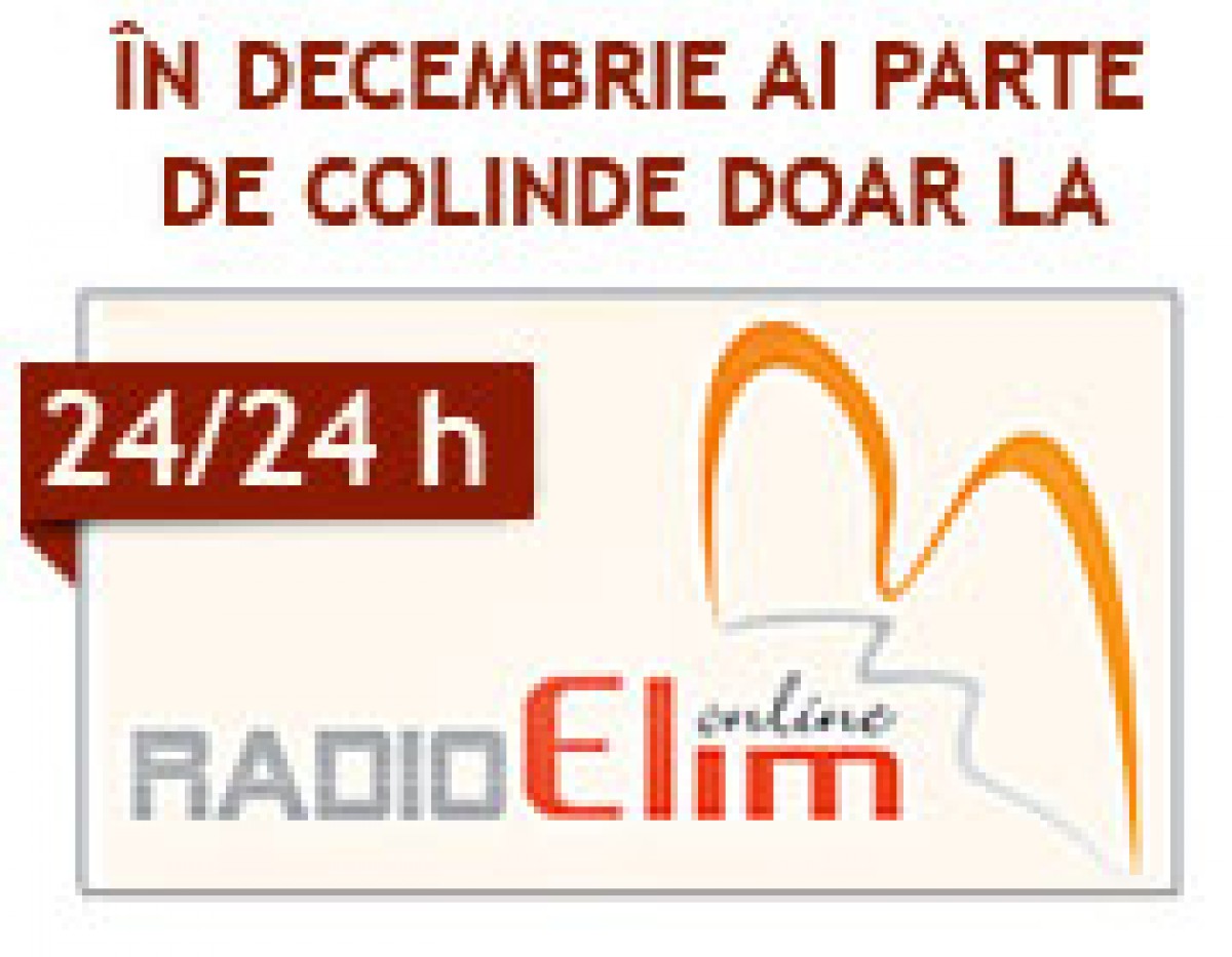 Radio Elim deschide sezonul colindelor