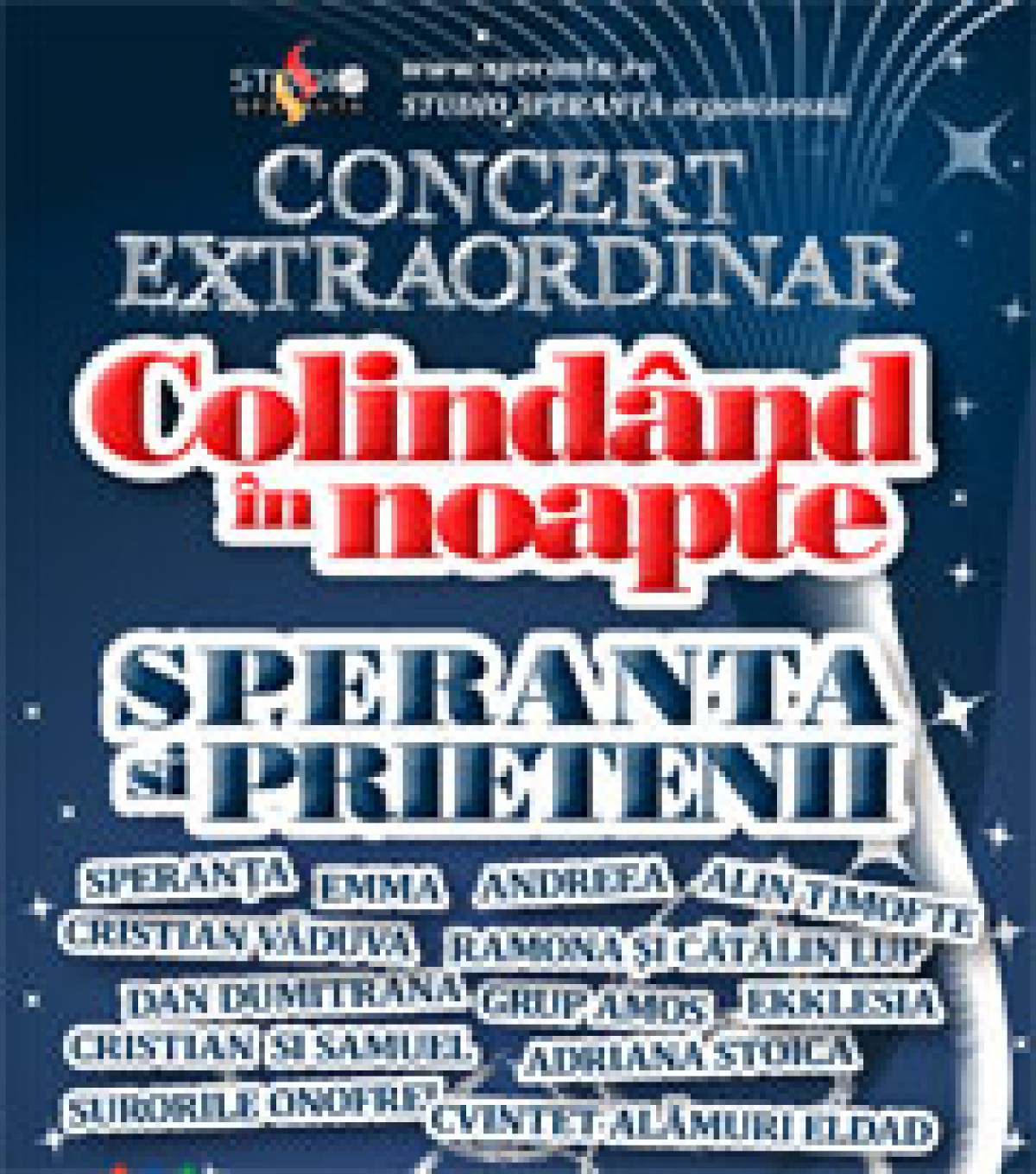 Concert de colinde cu Speranta si prietenii