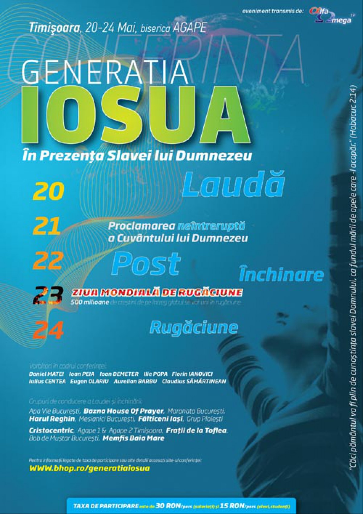 Conferinta Generatia IOSUA - In prezenta slavei lui Dumnezeu