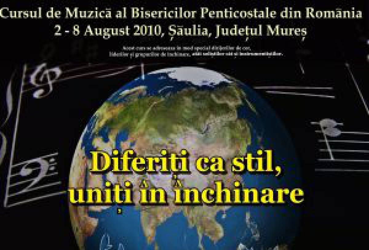 Cursul de vară "Diferiți ca stil, uniți în închinare"