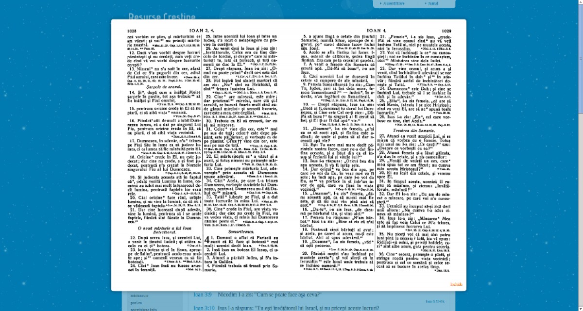 Citeste Biblia online ca si o carte
