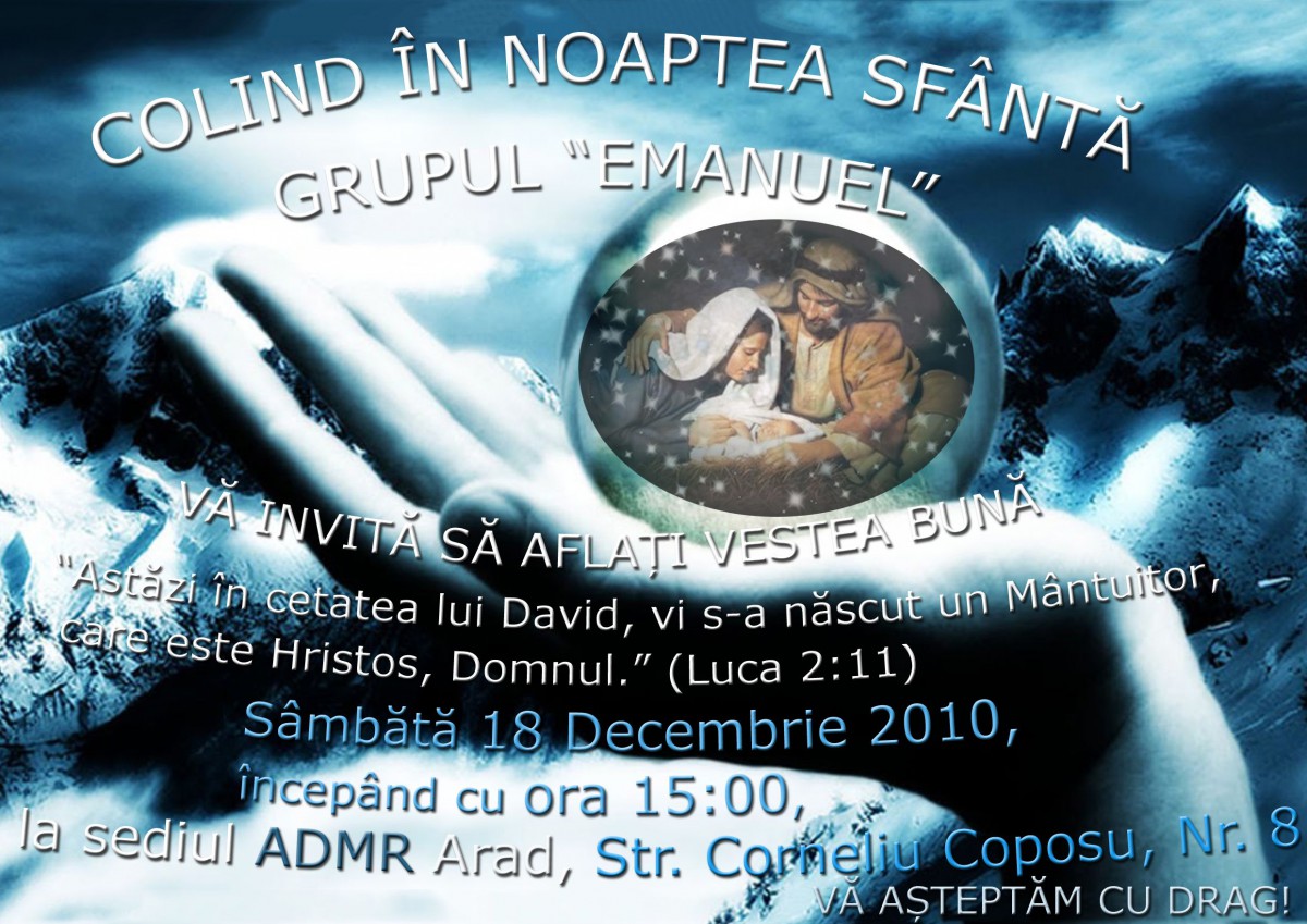 Grupul Emanuel - Colind in noaptea sfântă