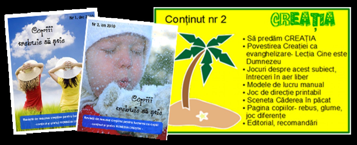 Revista de resurse crestine Copiii trebuie sa stie