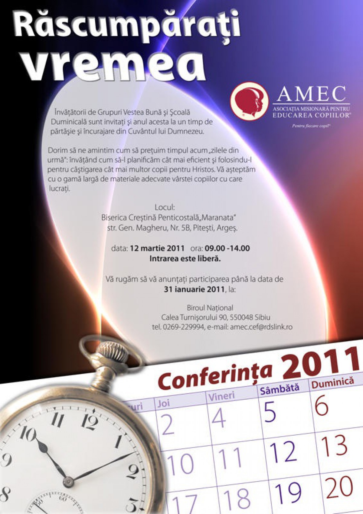 Conferinta AMEC