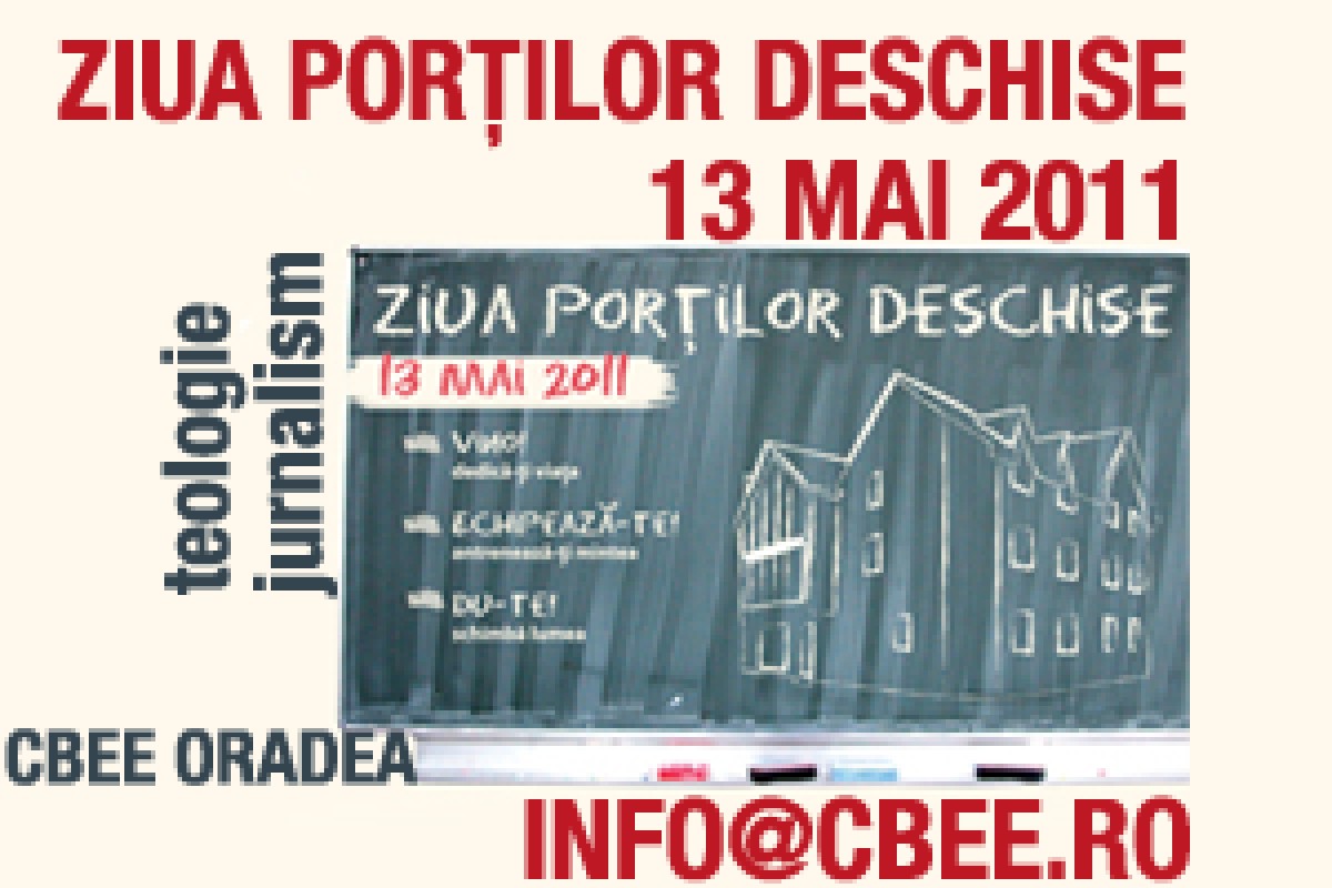 Ziua Portilor Deschise la CBEE Oradea