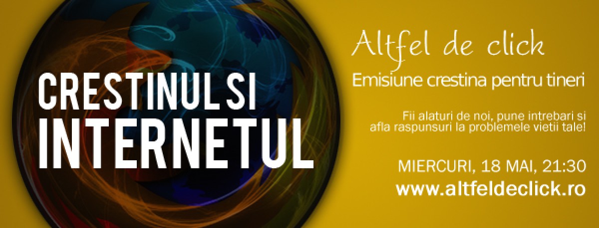 Crestinul si Internetul la emisiunea Altfel de click