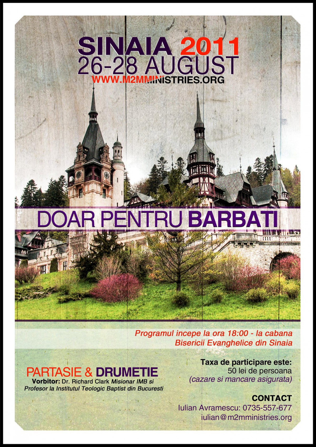Conferința “Doar pentru bărbați” Mia 2011