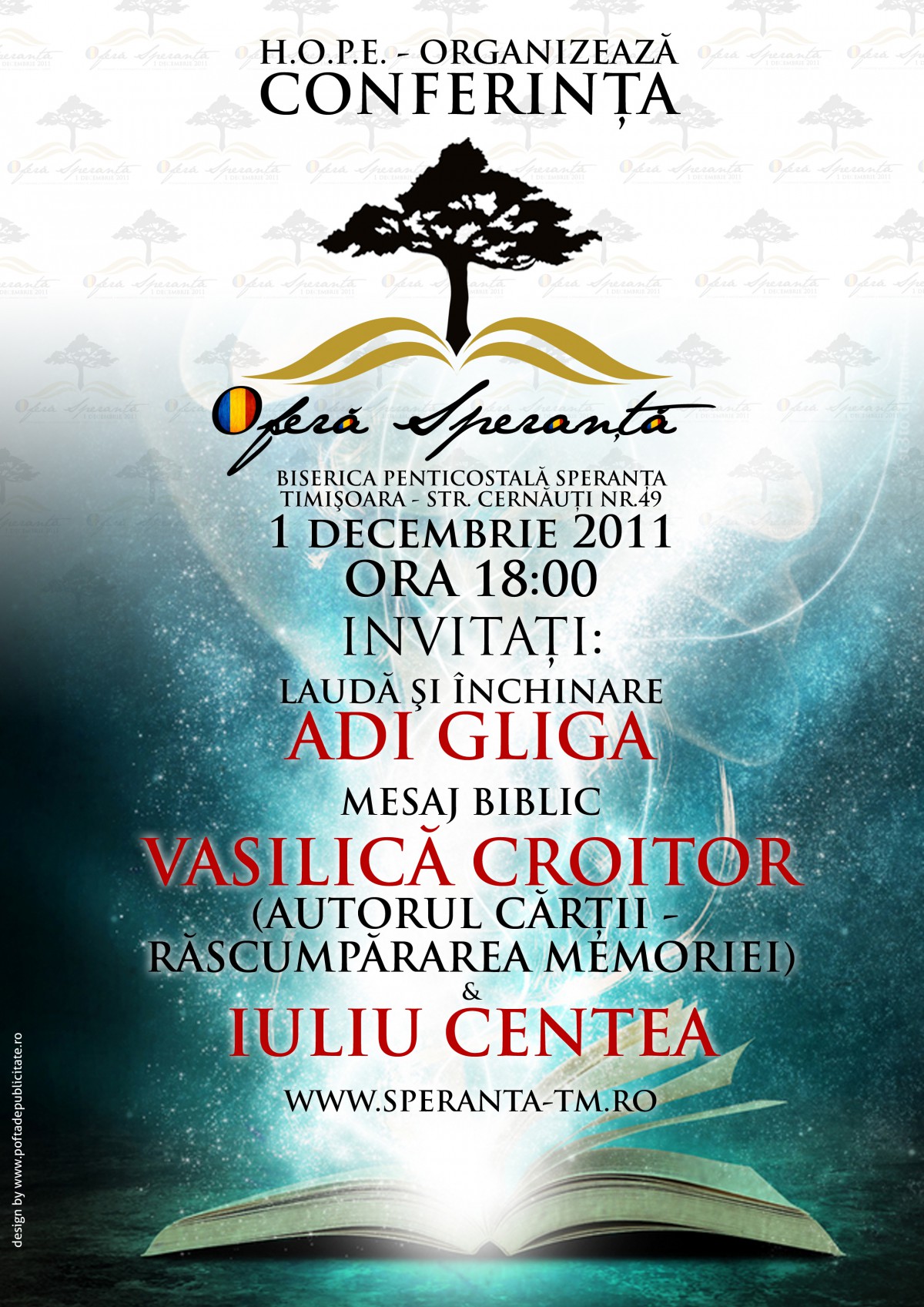 Oferă Speranţă - 1 decembrie - Timişoara