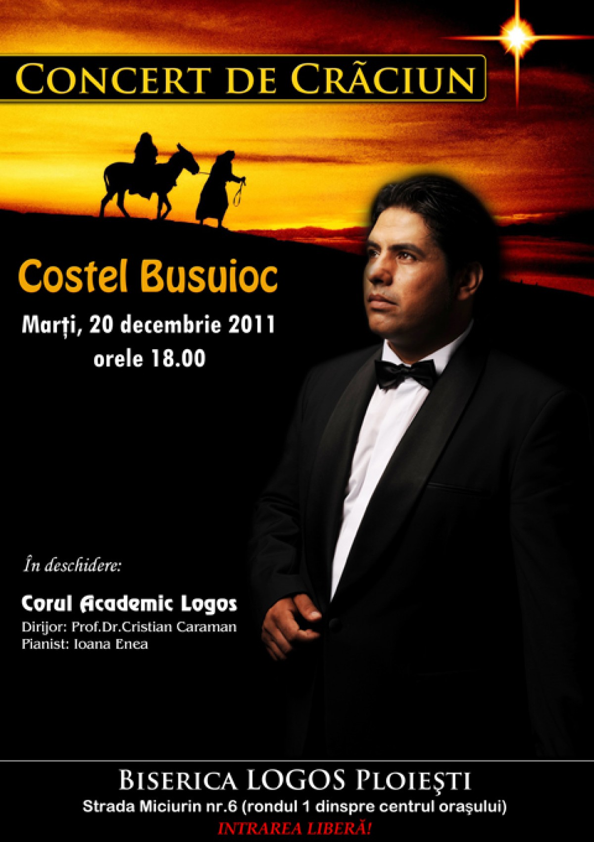 Costel Busuioc la Biserica LOGOS Ploiesti