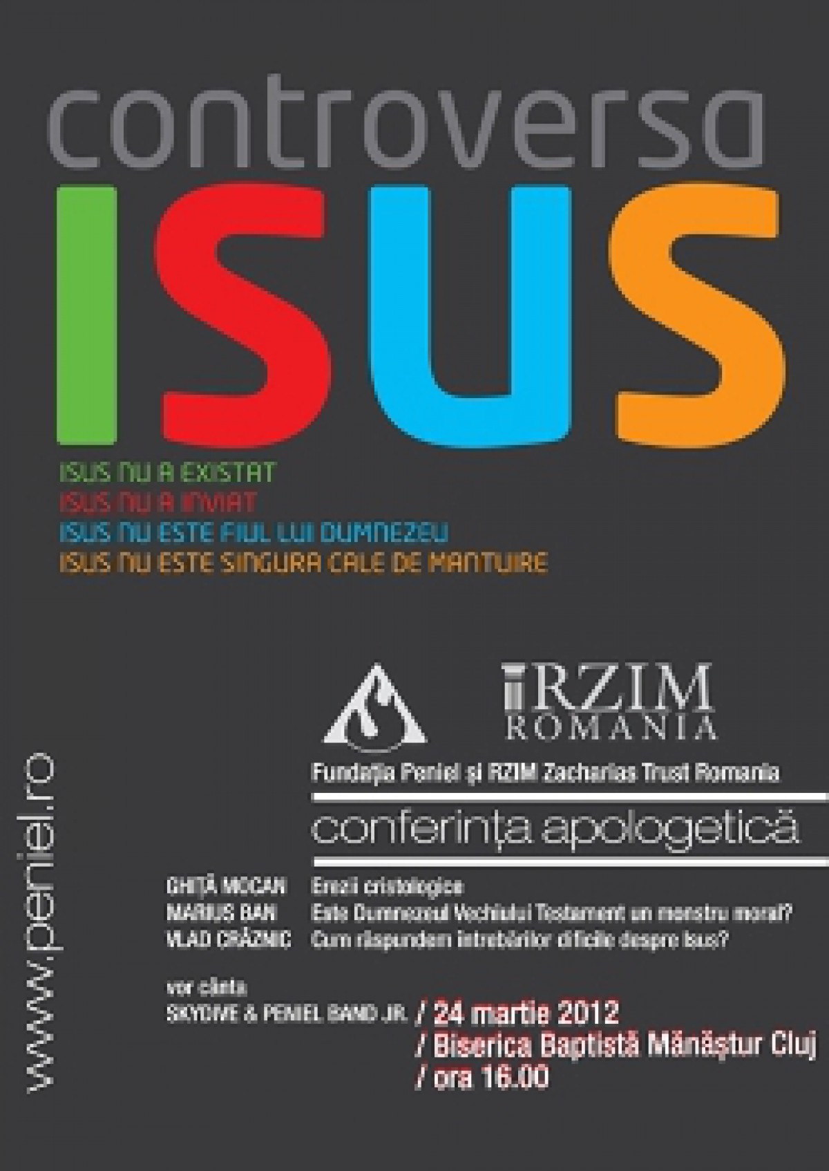 Conferinta Apologetica “Controversa Isus”