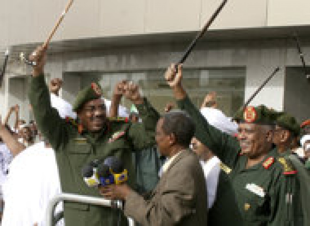 Banda musulmana da foc bisericii Khartoum