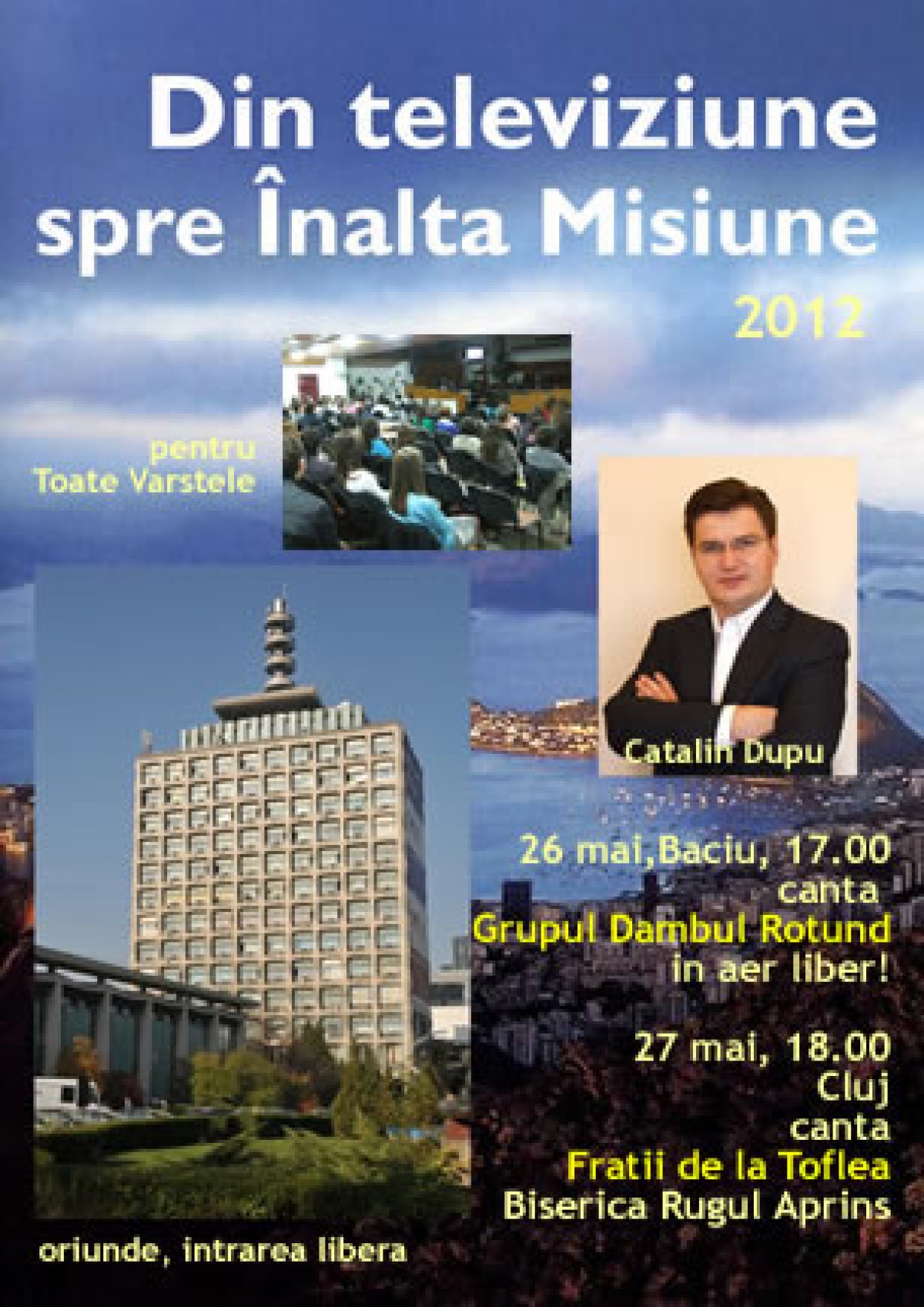 Catalin Dupu si Fratii de la Toflea la Cluj
