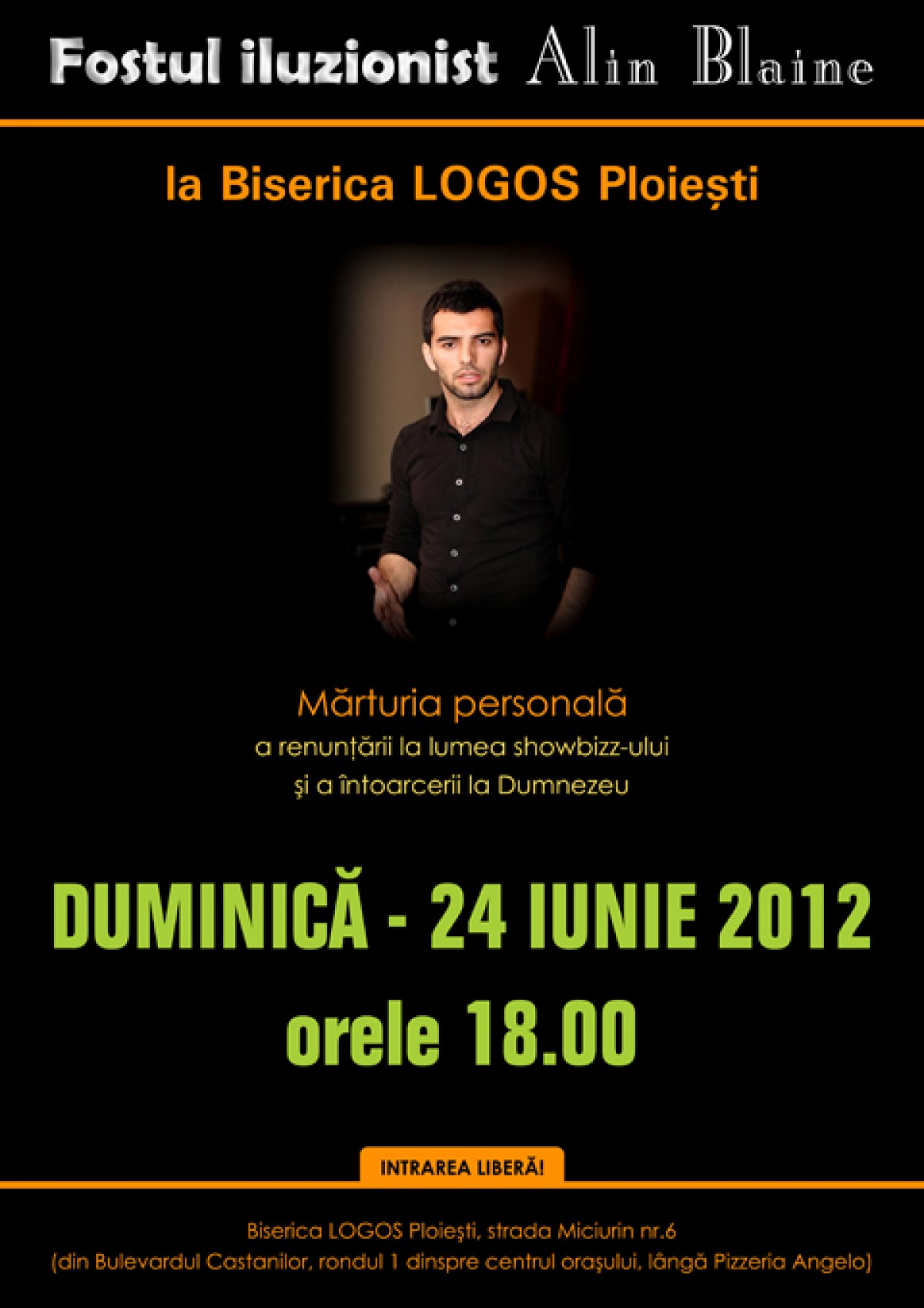 Alin Blaine la Ploiesti