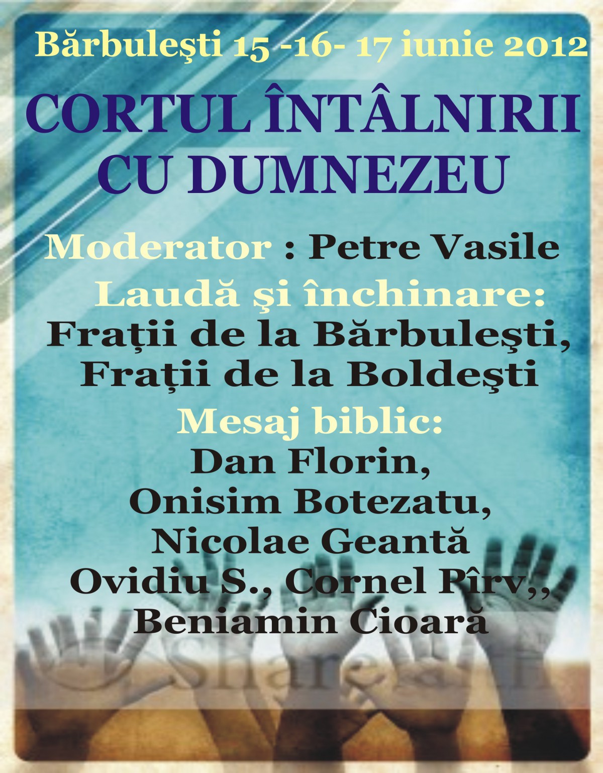 Cortul Întâlnirii la Bărbuleşti