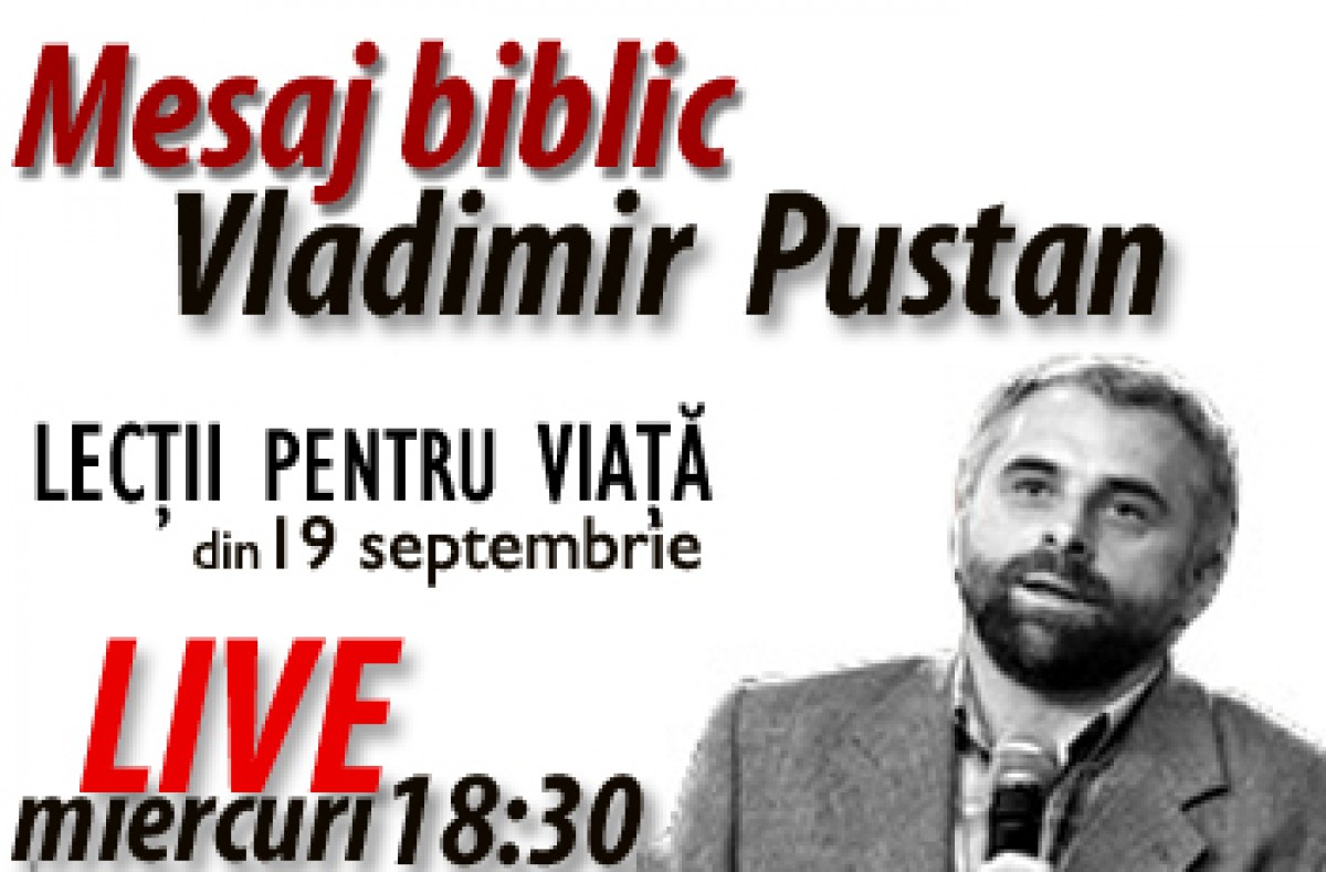Lecţii pentru viaţă- un nou ciclu de predici