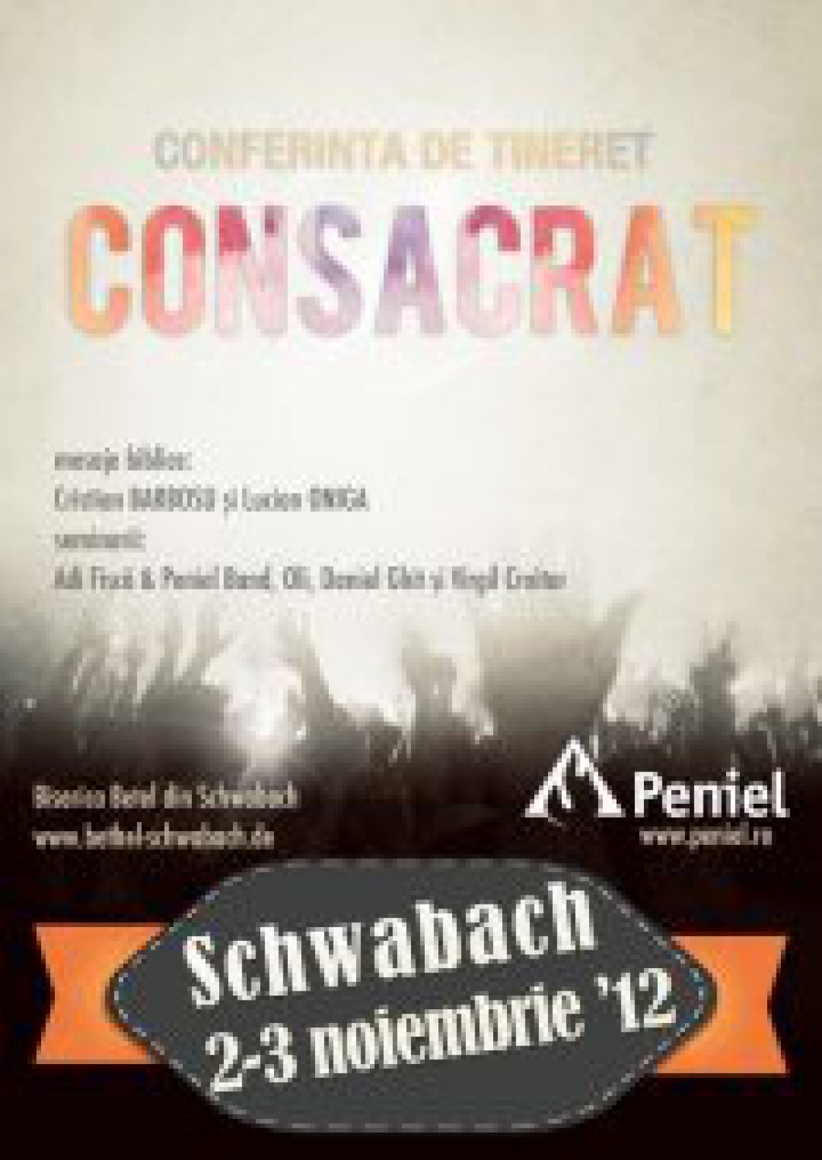 Conferinta Peniel "CONSACRAT" Germania
