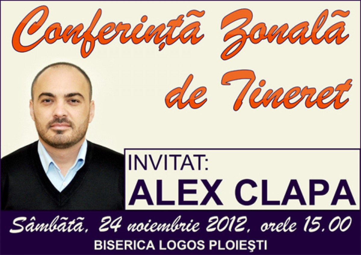 Conferinta Zonala de Tineret cu Alex Clapa la Ploiesti
