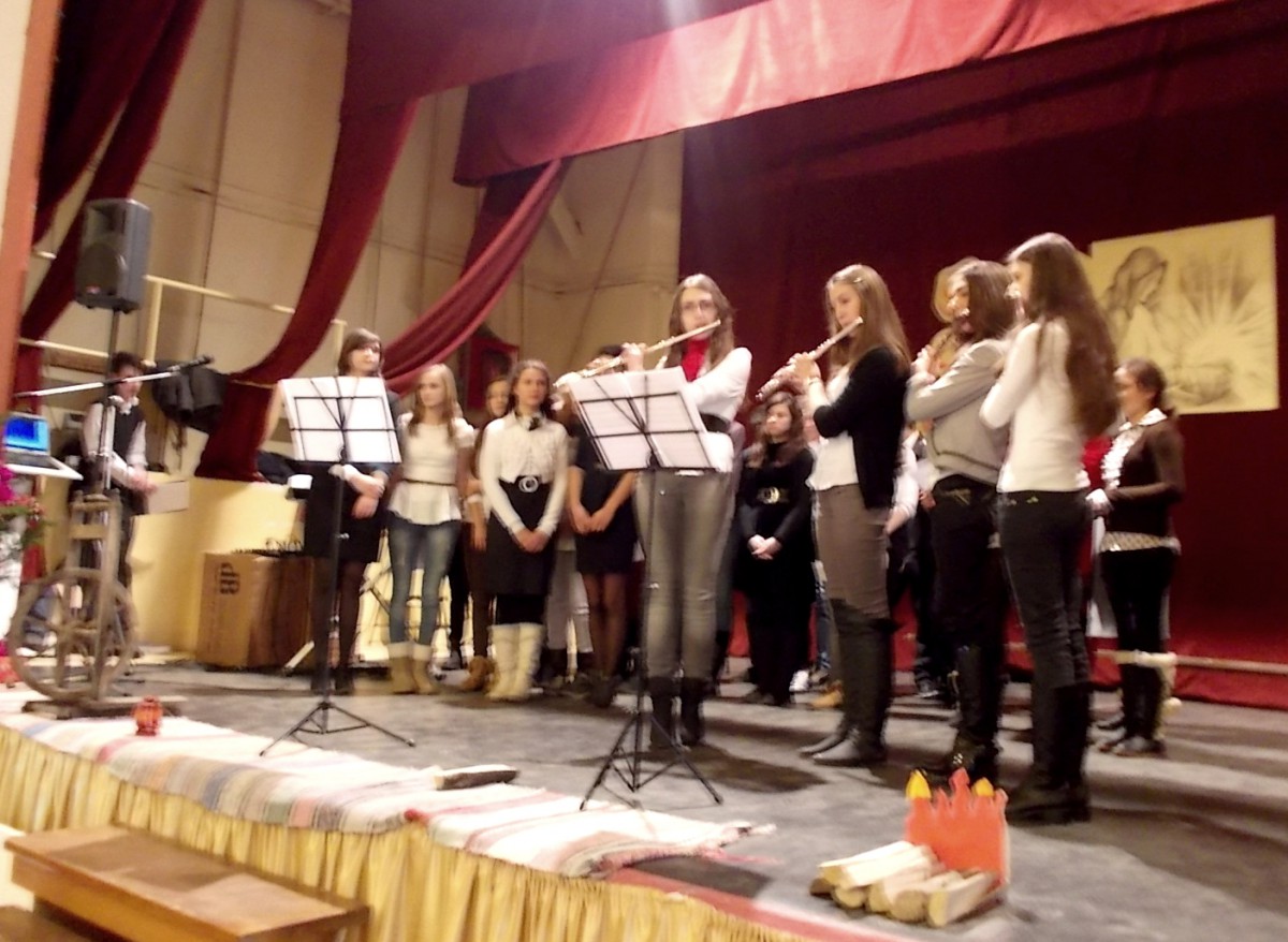 Recital unic de colinde în istoria orașului Salonta