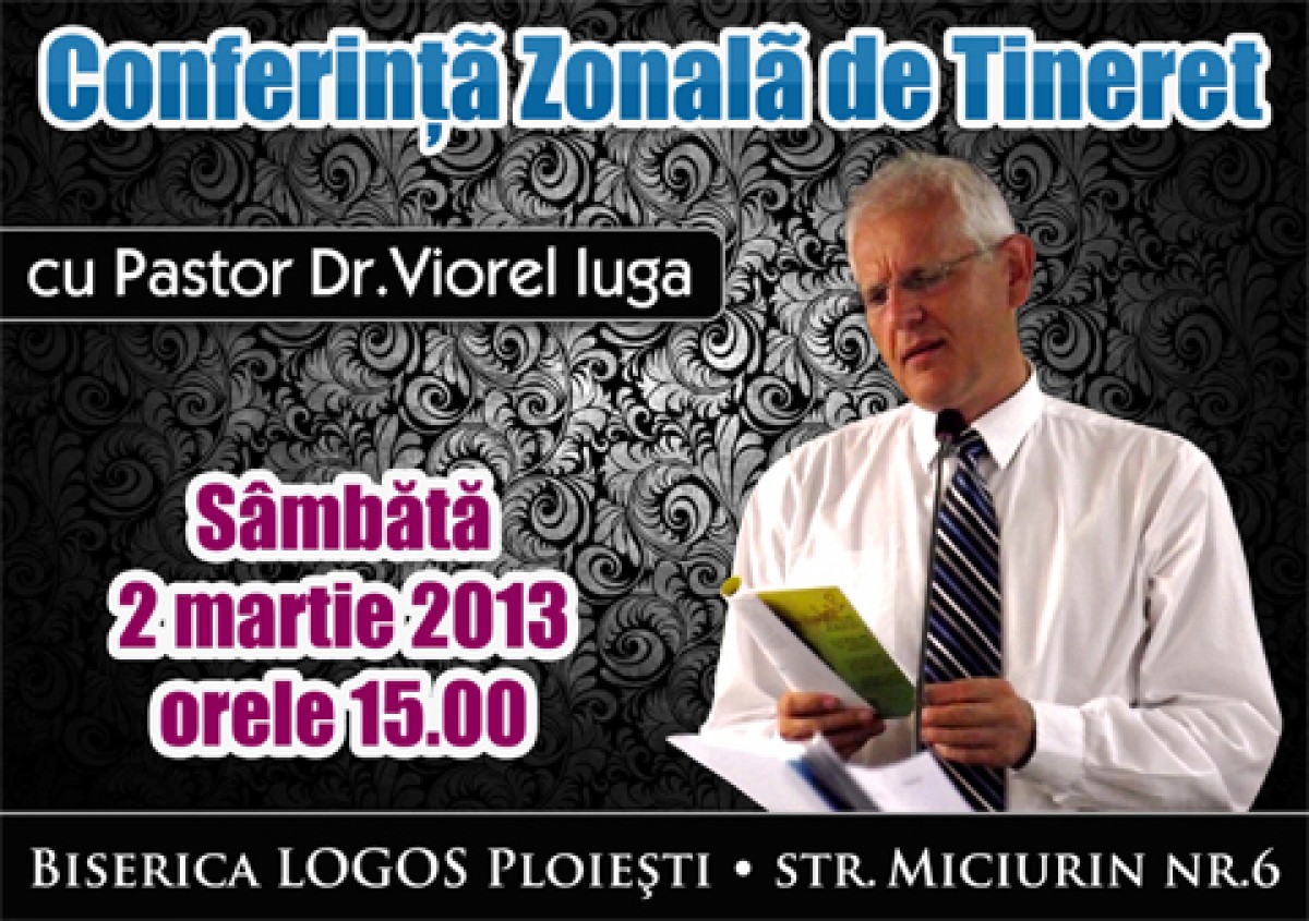 Conferinta Zonala de Tineret cu Viorel Iuga la Ploiesti