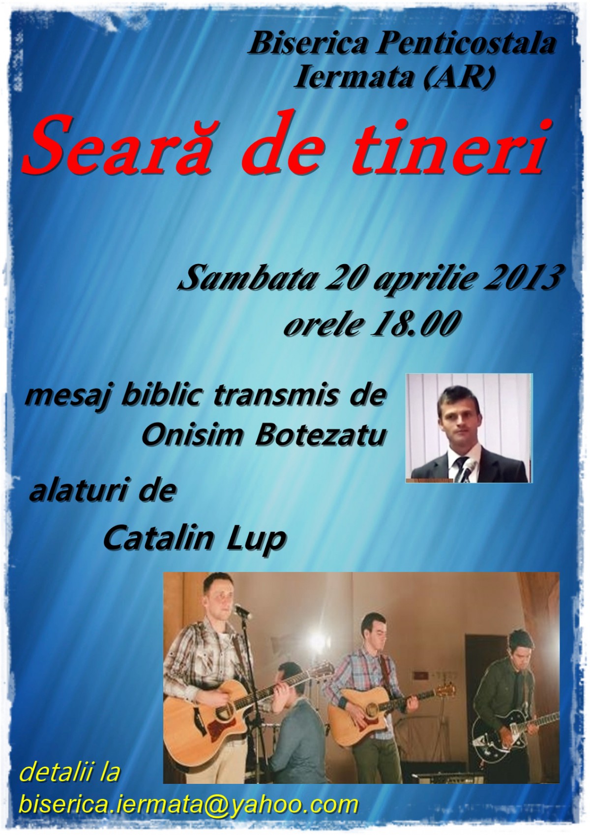 Ȋntâlnire de tineri la Iermata, Arad