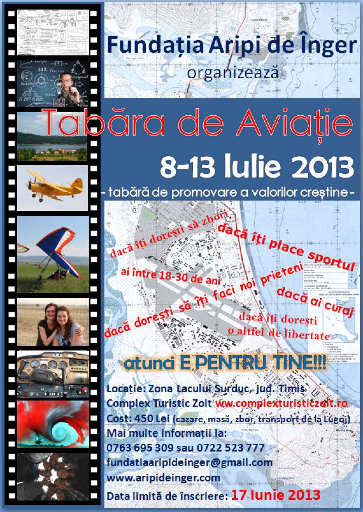 Tabara de Aviatie - Fundatia Aripi de Inger