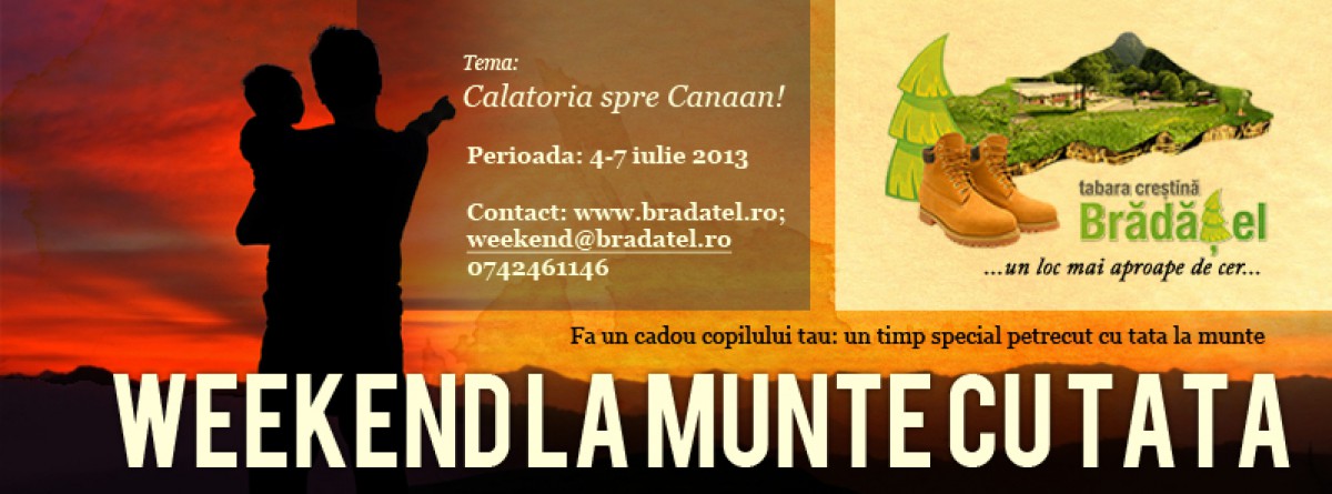 Weekend la munte cu tata