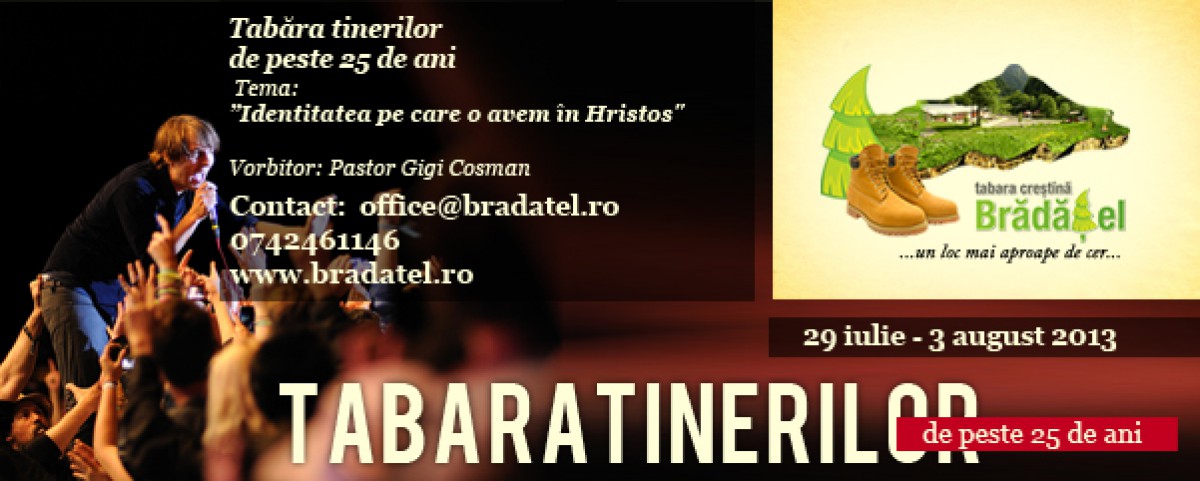 Tabara tinerilor peste 25 de ani - 2013
