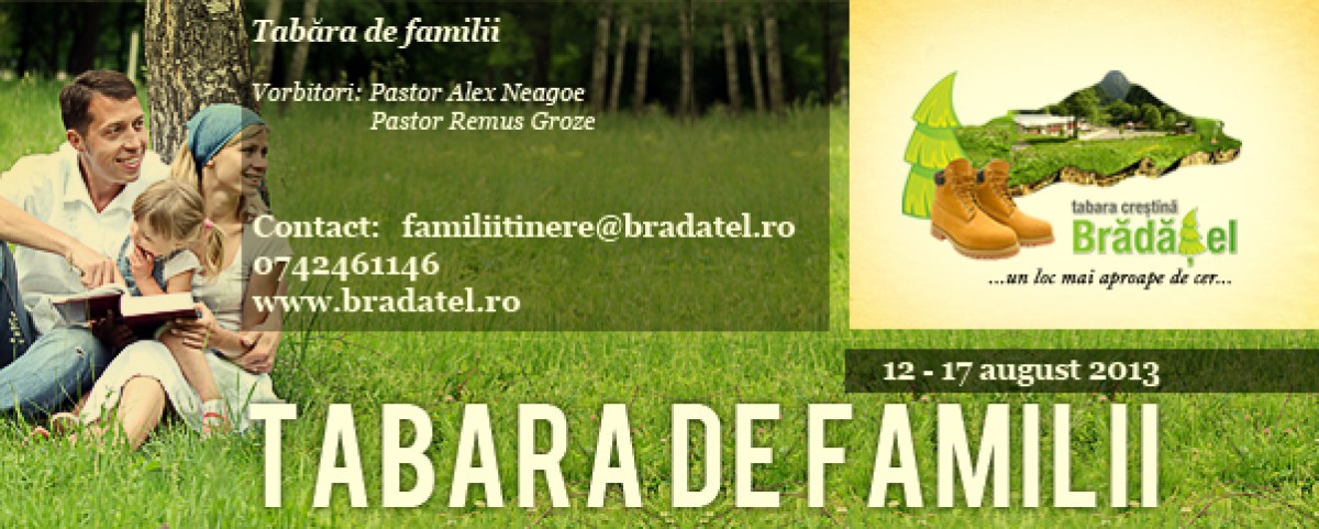 Tabara pentru familii - 2013