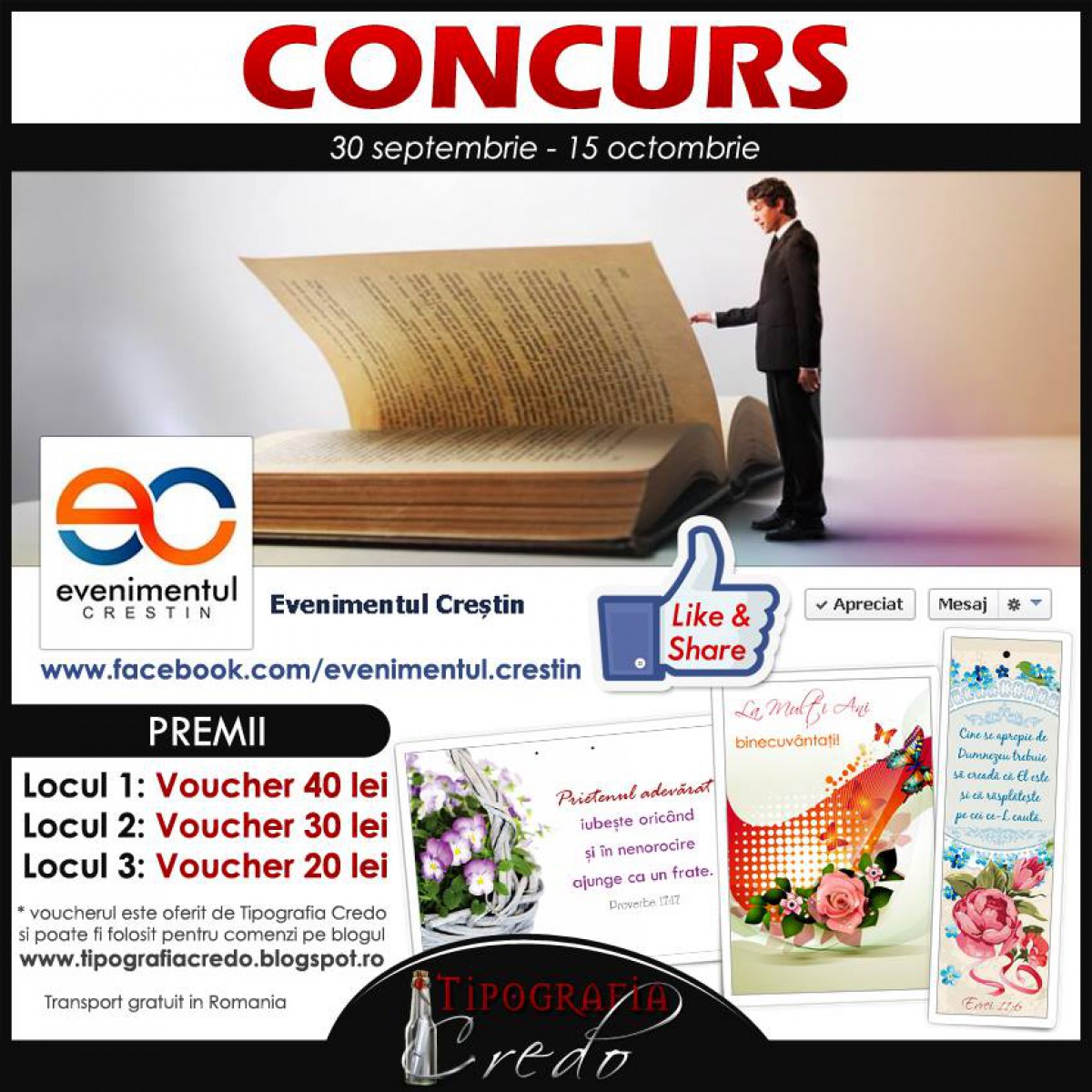 Concurs Evenimentul Crestin
