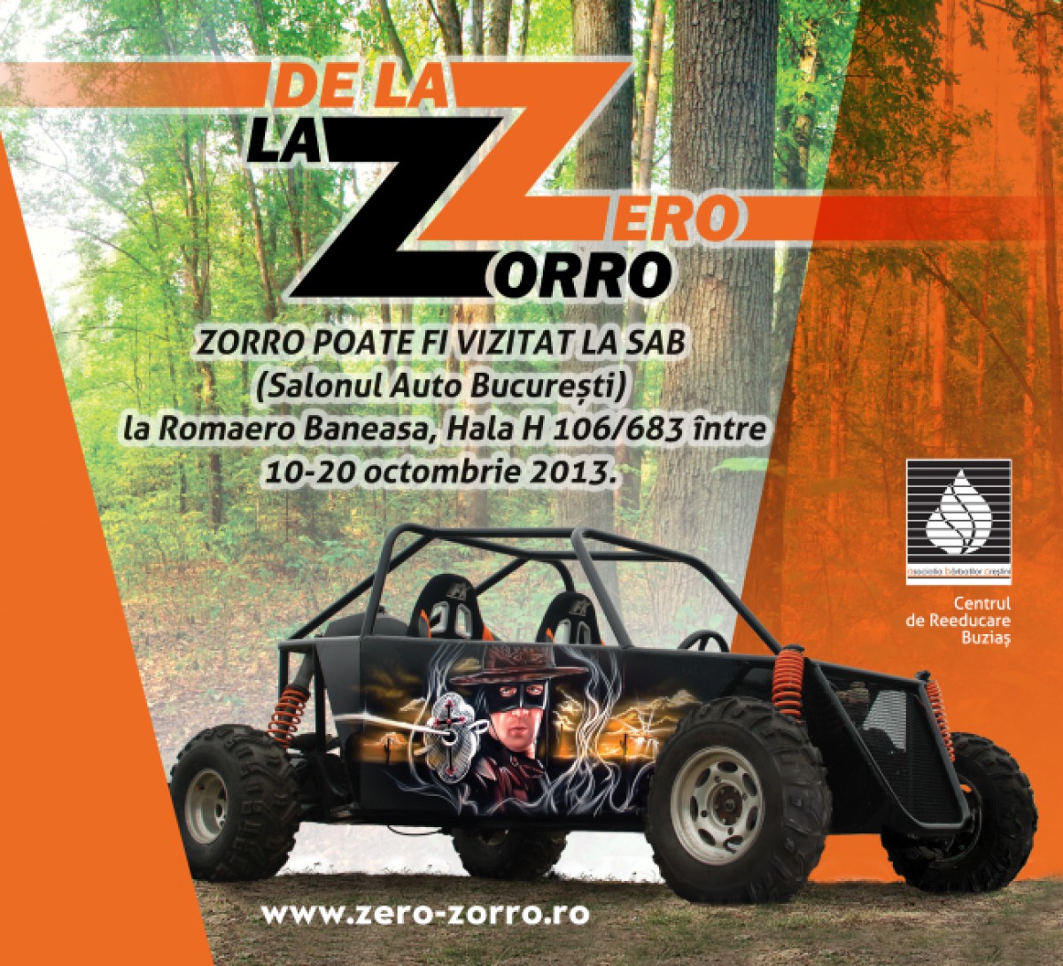 Proiectul "De la Zero la Zorro" la Salonul Auto București