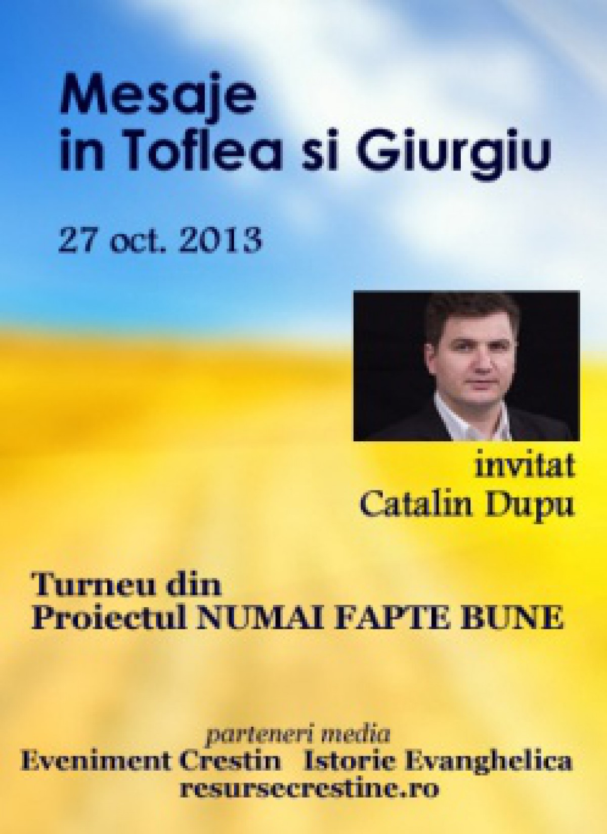 Evenimente in Toflea si Giurgiu