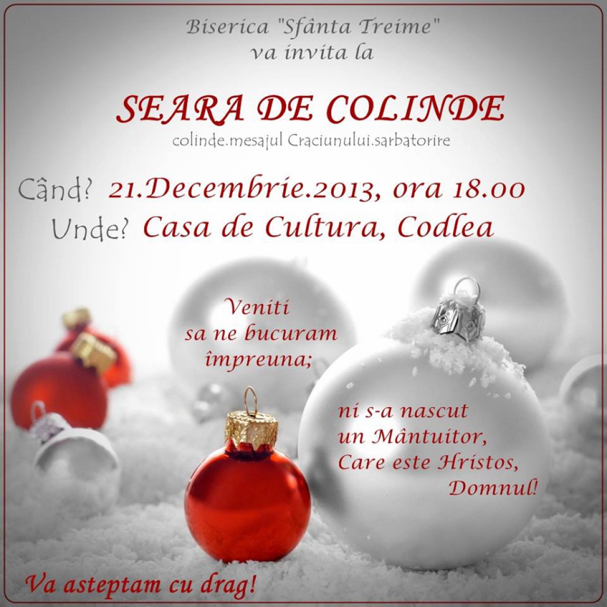 Seară de Colinde