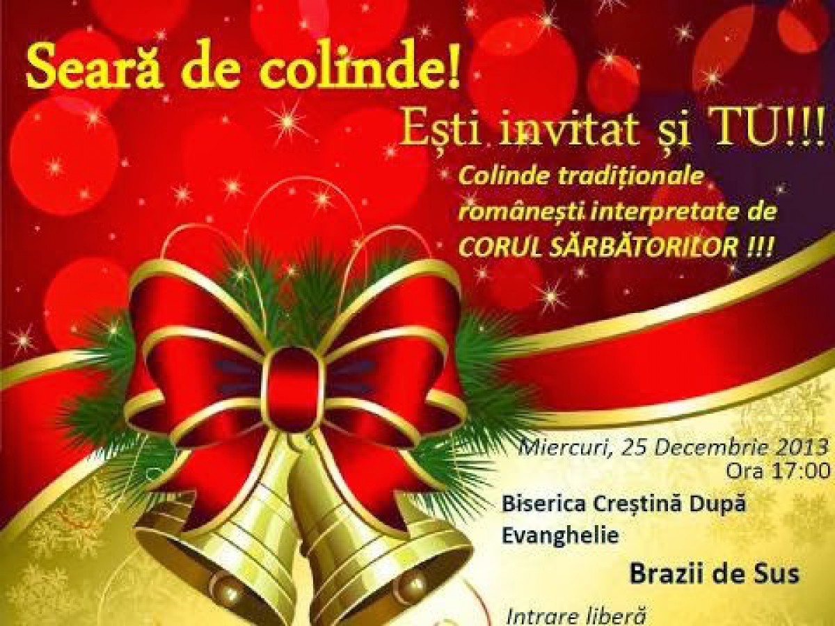 Seară de Colinde
