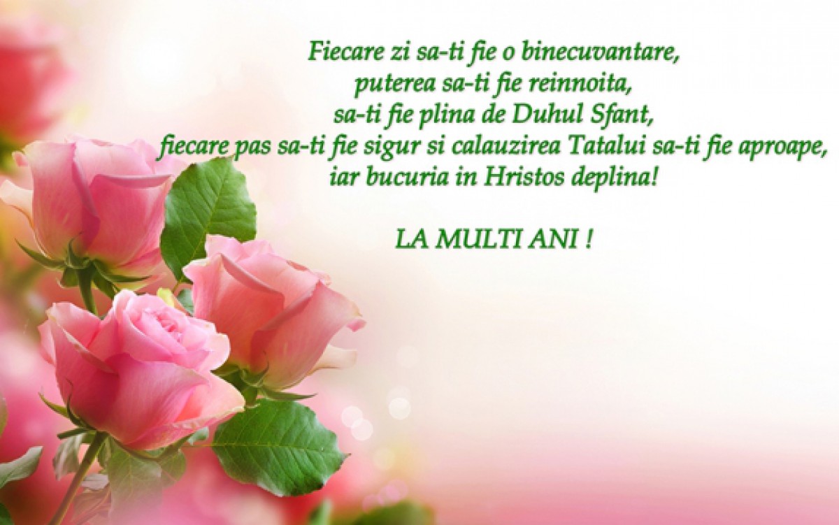 Resurse Crestine vă doreste "La mulți ani binecuvântați"