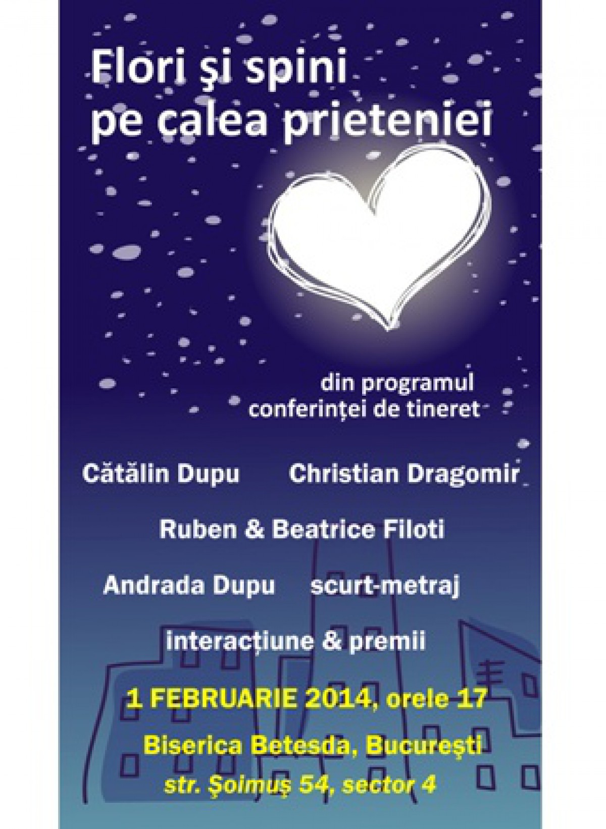 Flori si spini pe calea prieteniei