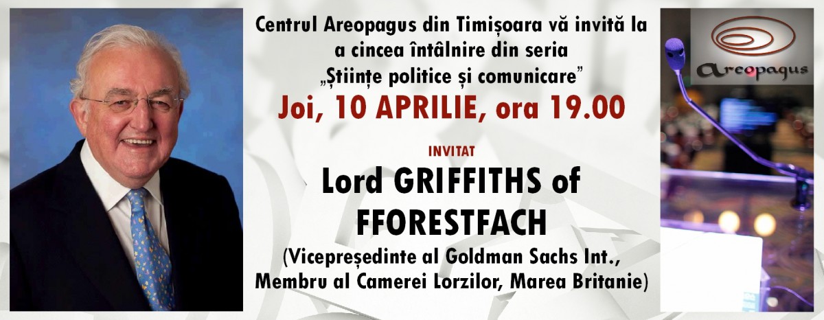 Lordul Griffiths la Centrul Areopagus