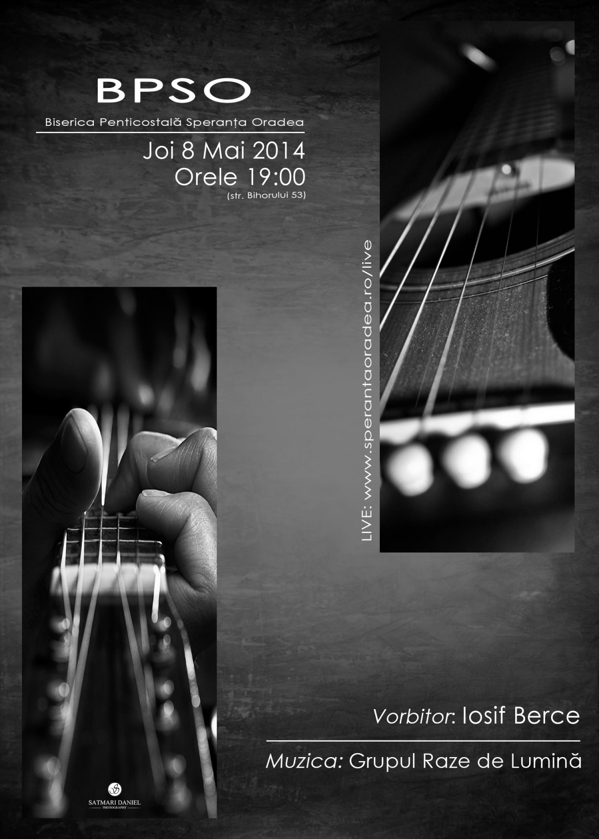 Evanghelizare la B.P.SPERANTA Oradea in 8 Mai!
