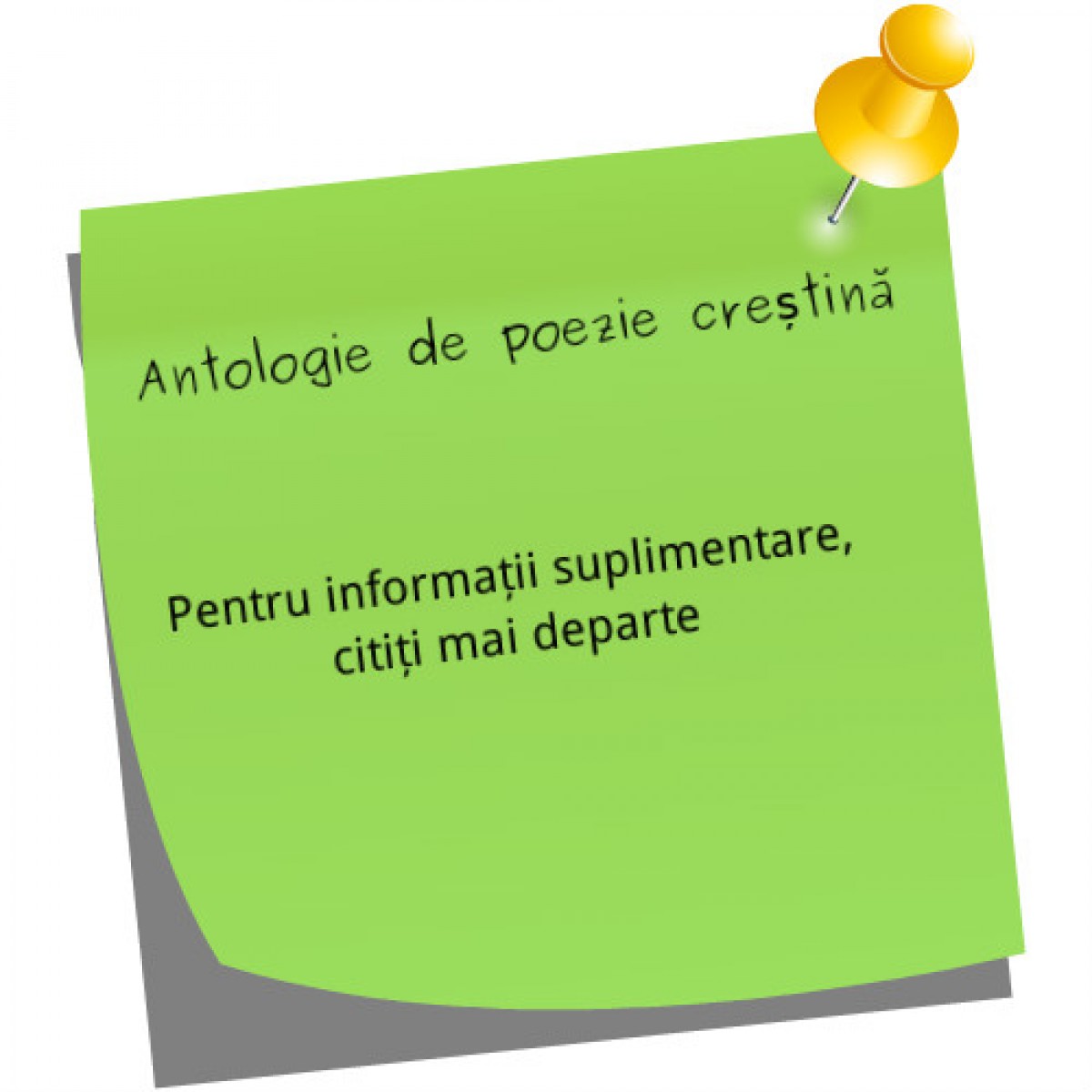 Antologie de poezie creștină evanghelică contemporană