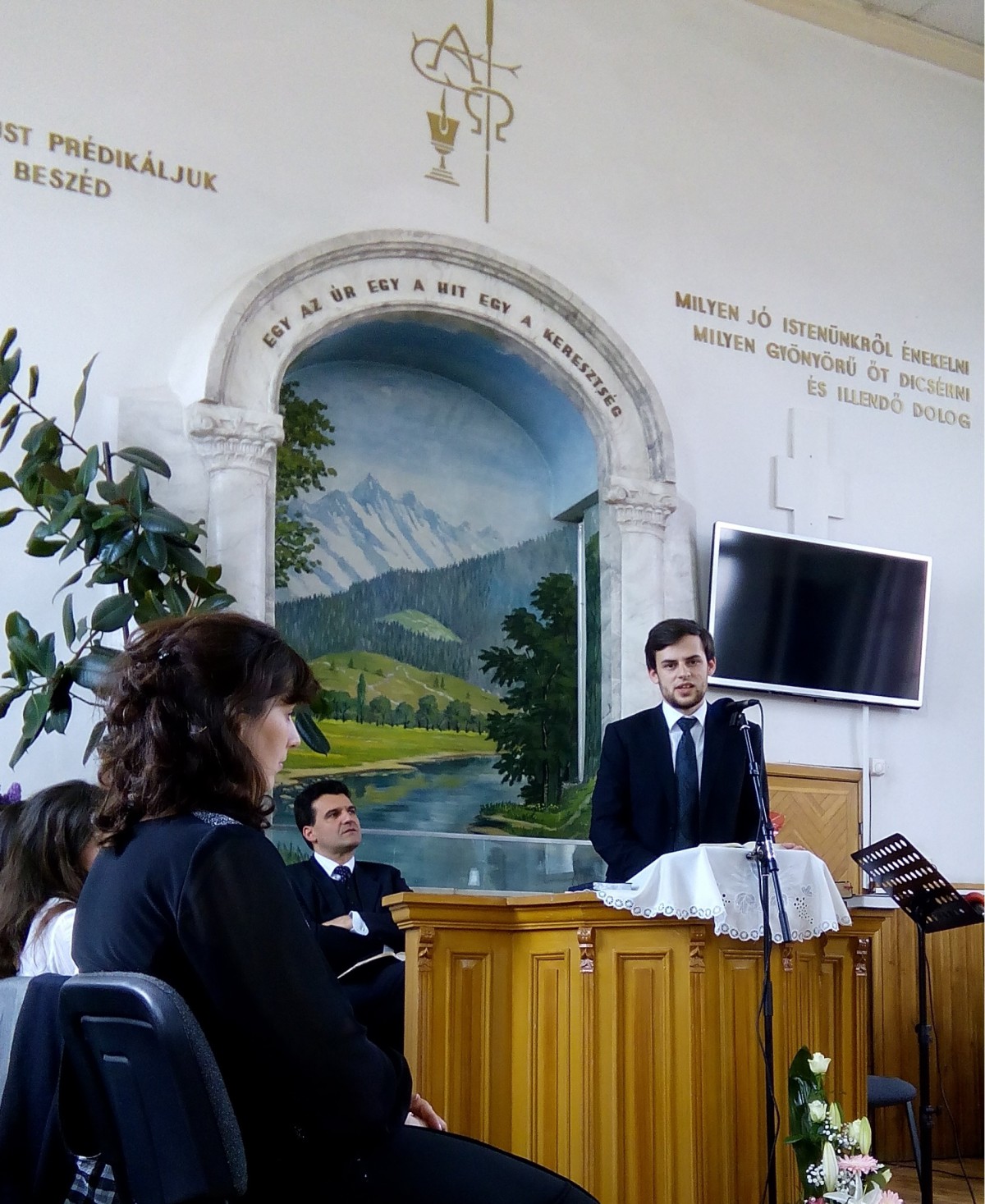 Mezei Ödön este noul pastor al Bisericii Baptiste Maghiare din Salonta