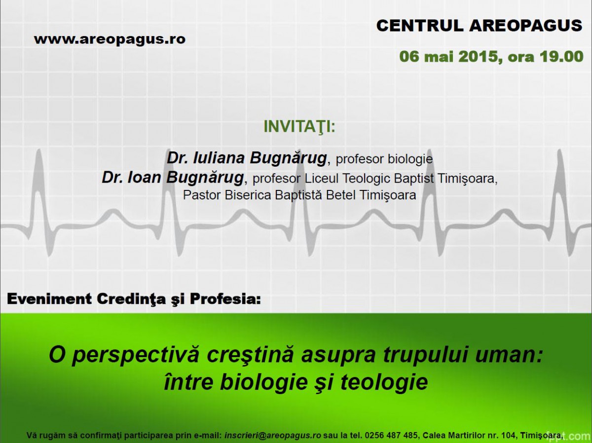 O perspectivă creştină asupra trupului uman: între biologie şi teologie