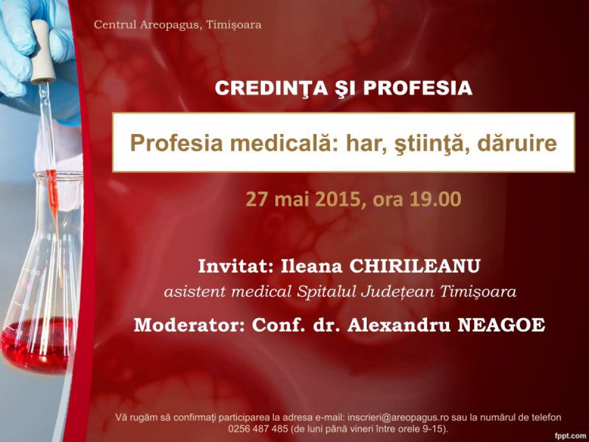 Profesia medicală: har, știință, dăruire