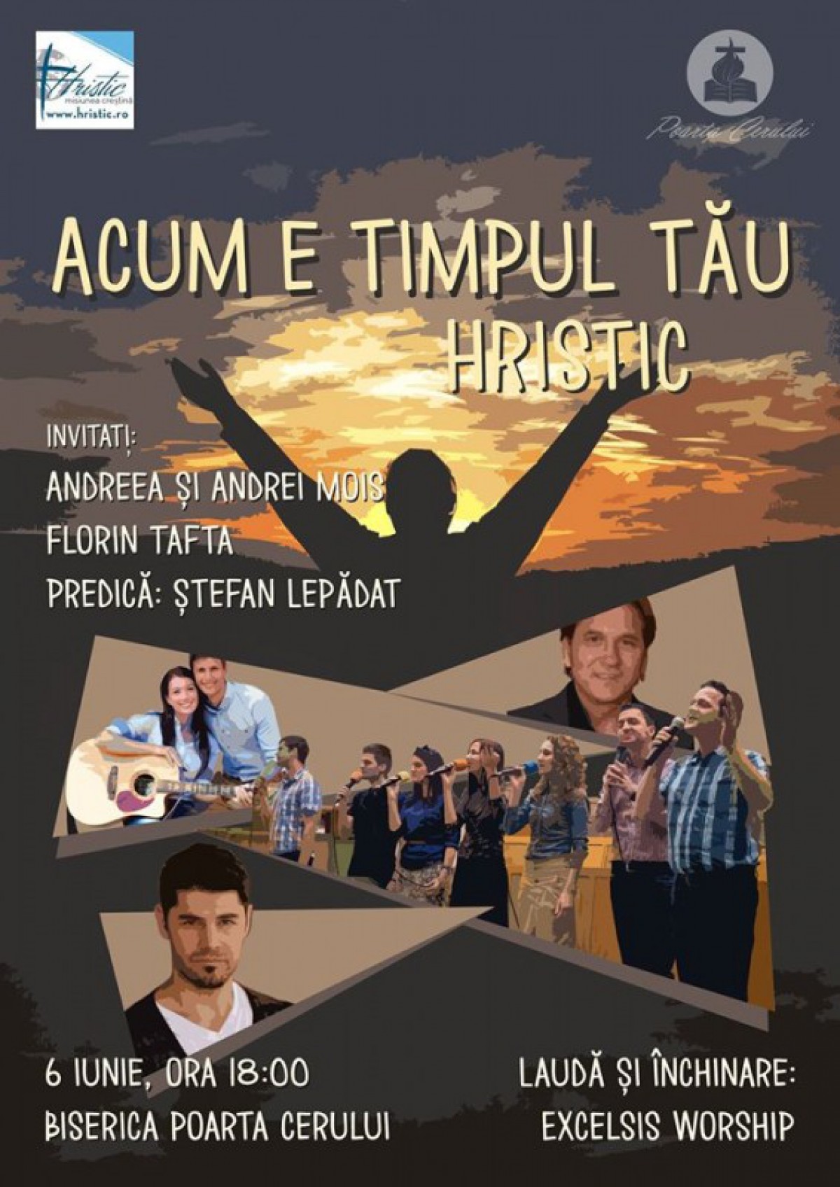 Seară de tineret la Biserica Poarta Cerului - Acum e timpul tău Hristic