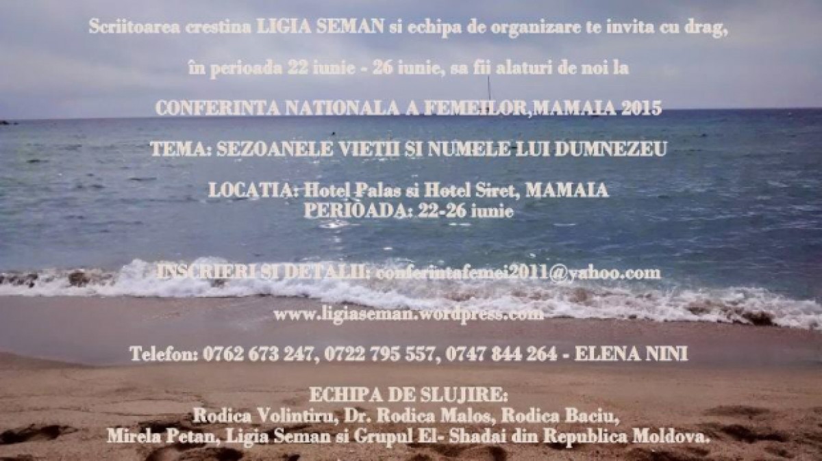 Conferinta Națională a Femeilor de la Mamaia