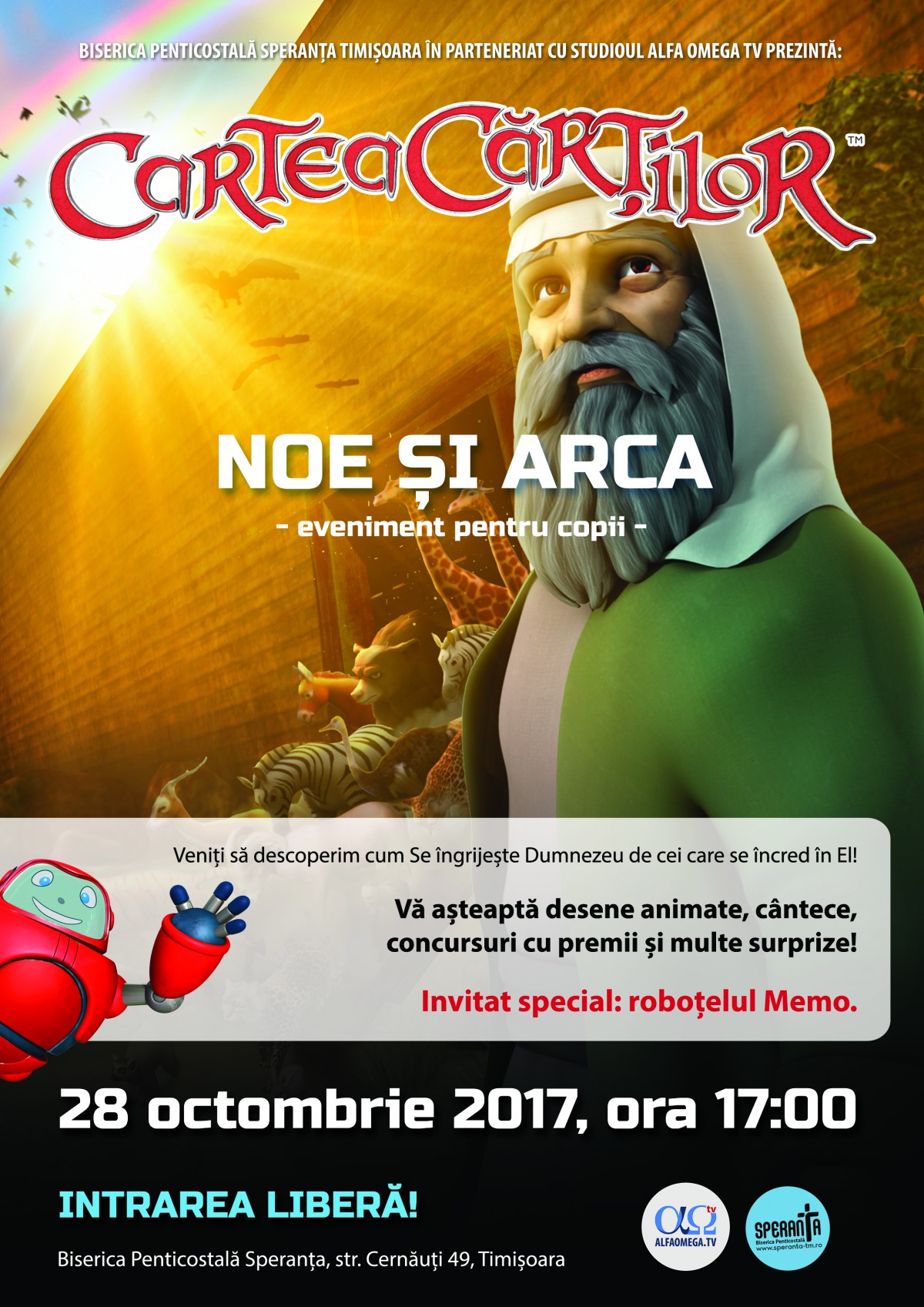 Eveniment pentru copii - Noe și Arca