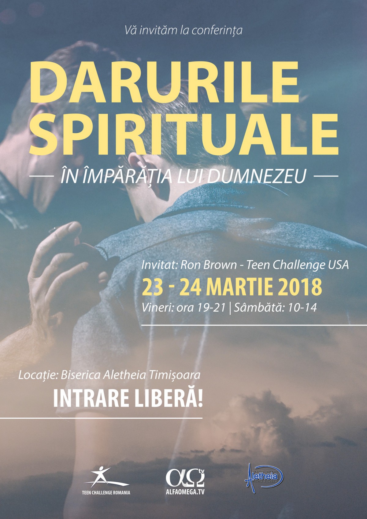 Conferința „Darurile spirituale în Împărăția lui Dumnezeu” cu Ron Brown la Timisoara
