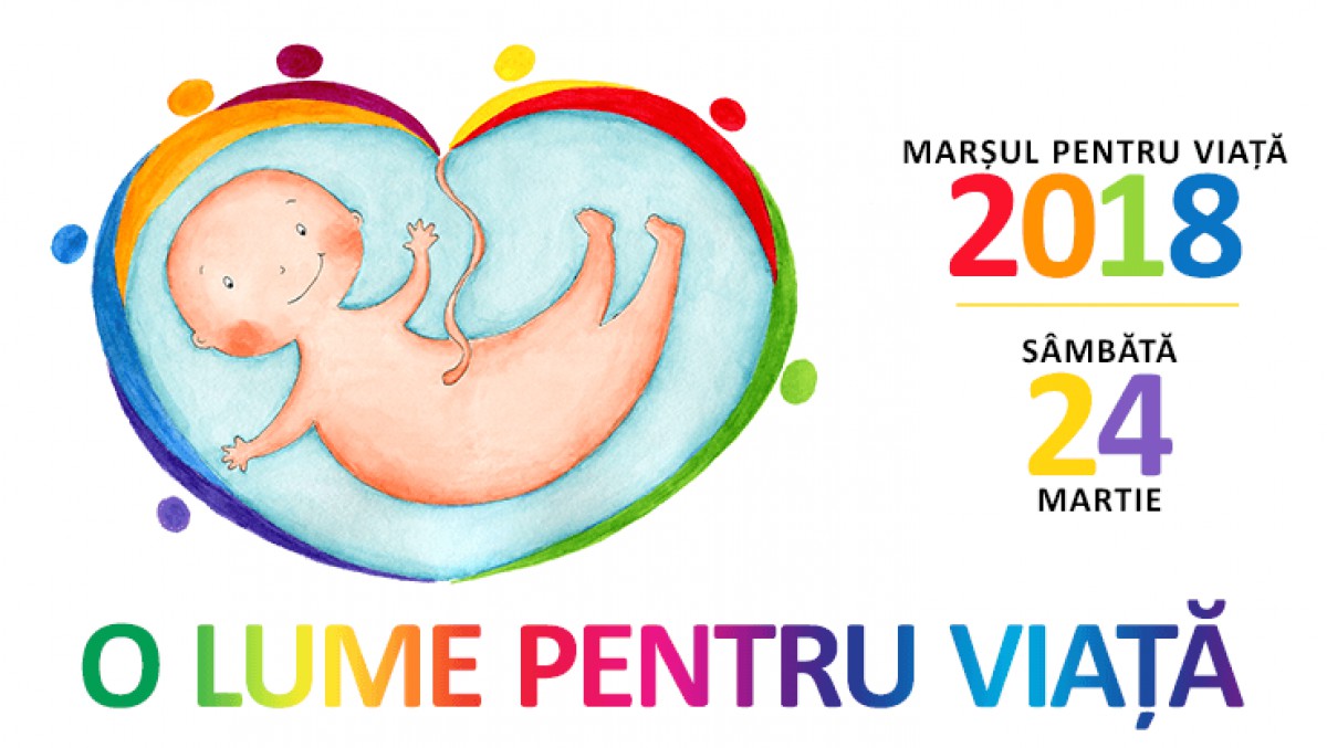 Marșul pentru viață - sâmbătă, 24 martie 2018